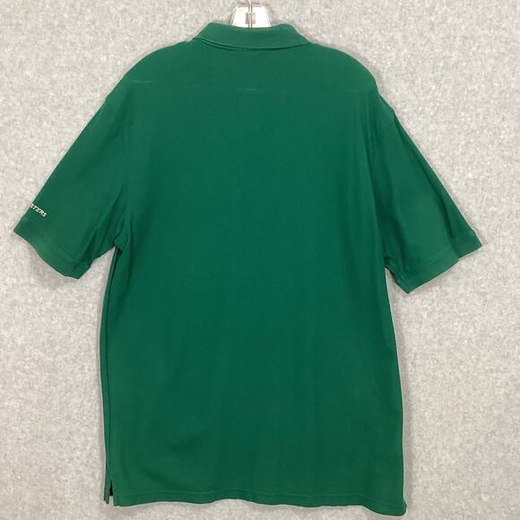 Masters Collection Polo Shirt Size L Pima Cotton Short Sleeve Solid Green Golf - Picture 6 of 16